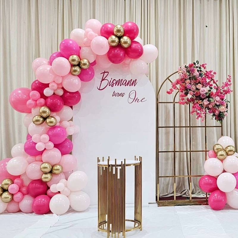 Glam Bride-to-Be Champagne Glow Balloon Garland (Design #15) - Wedding & Pre-Wedding in Gurugram