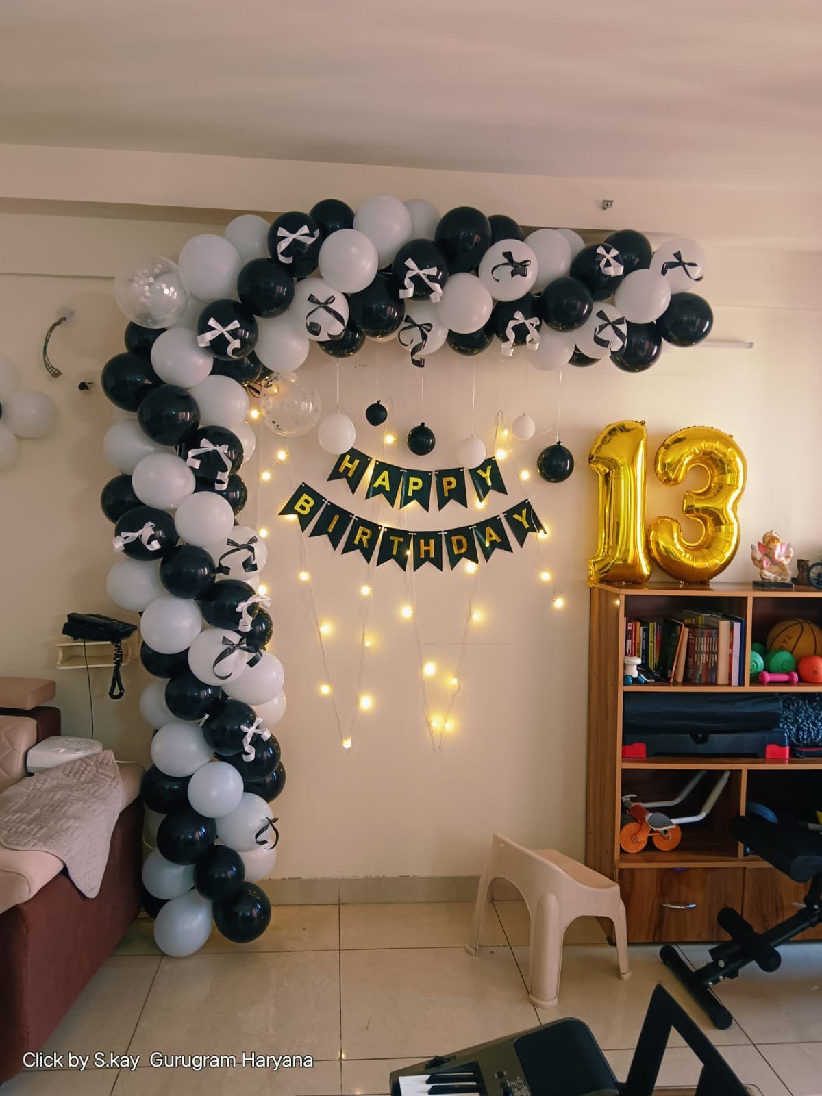 Glam Bride-to-Be Champagne Glow Balloon Garland (Design #19) - Wedding & Pre-Wedding in Gurugram