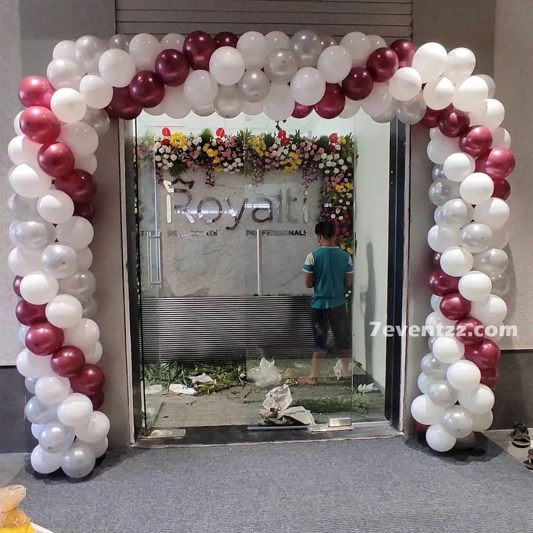 Grand Entrance Gate & Arch Rainbow Spiral Entrance Gate Decor (Design #08) - School & College in Gurugram