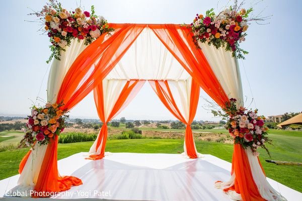 Vibrant Haldi & Mehendi Sunshine Yellow Flower Backdrop (Design #06) - Wedding & Pre-Wedding in Gurugram
