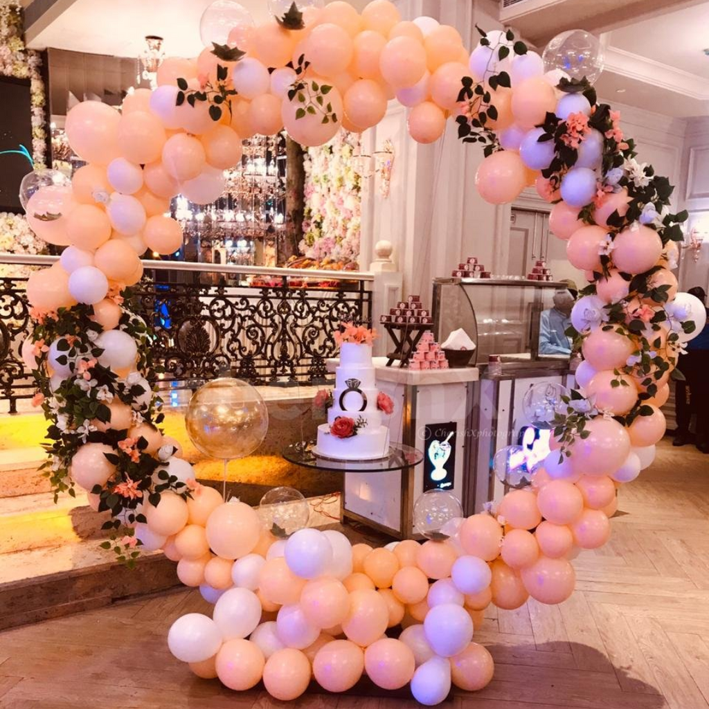 Romantic Anniversary Romantic Red Balloon Arch (Design #30) - Love & Romantic in Gurugram