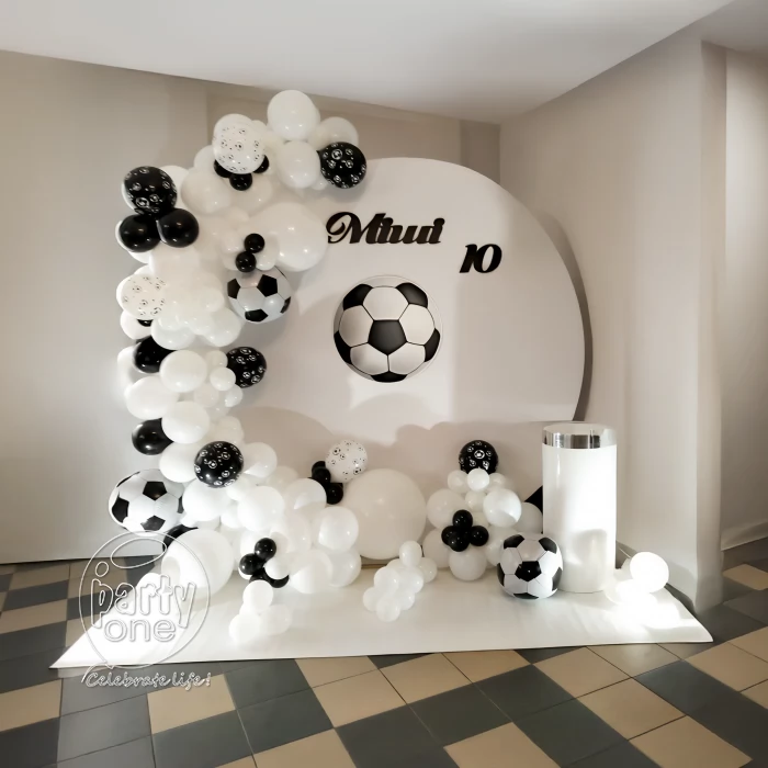 Kids Fun Birthday Cartoon Theme Balloon Arch (Design #06) - Birthday Decorations in Gurugram