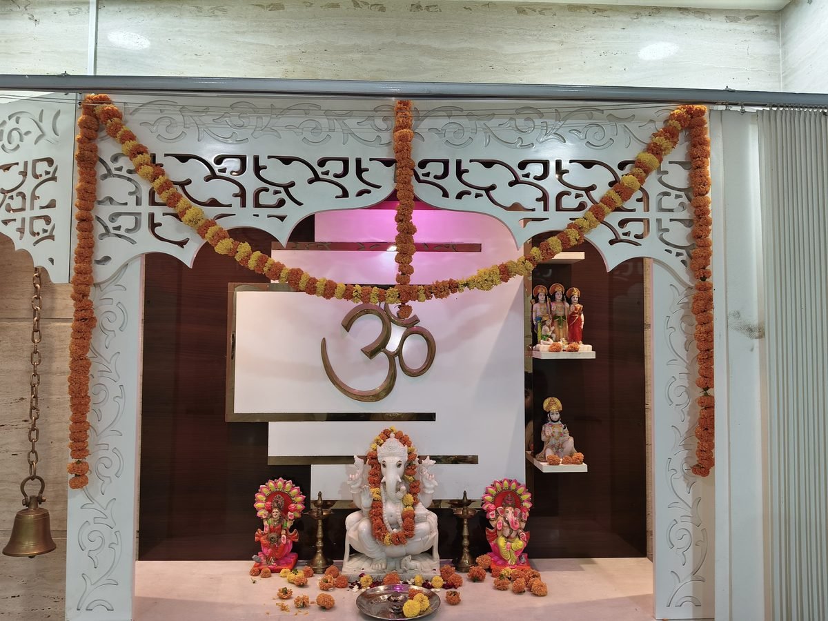 Corporate Milestone & Office Modern Geometric Stage Backdrop (Design #35) - Corporate & Business in Gurugram