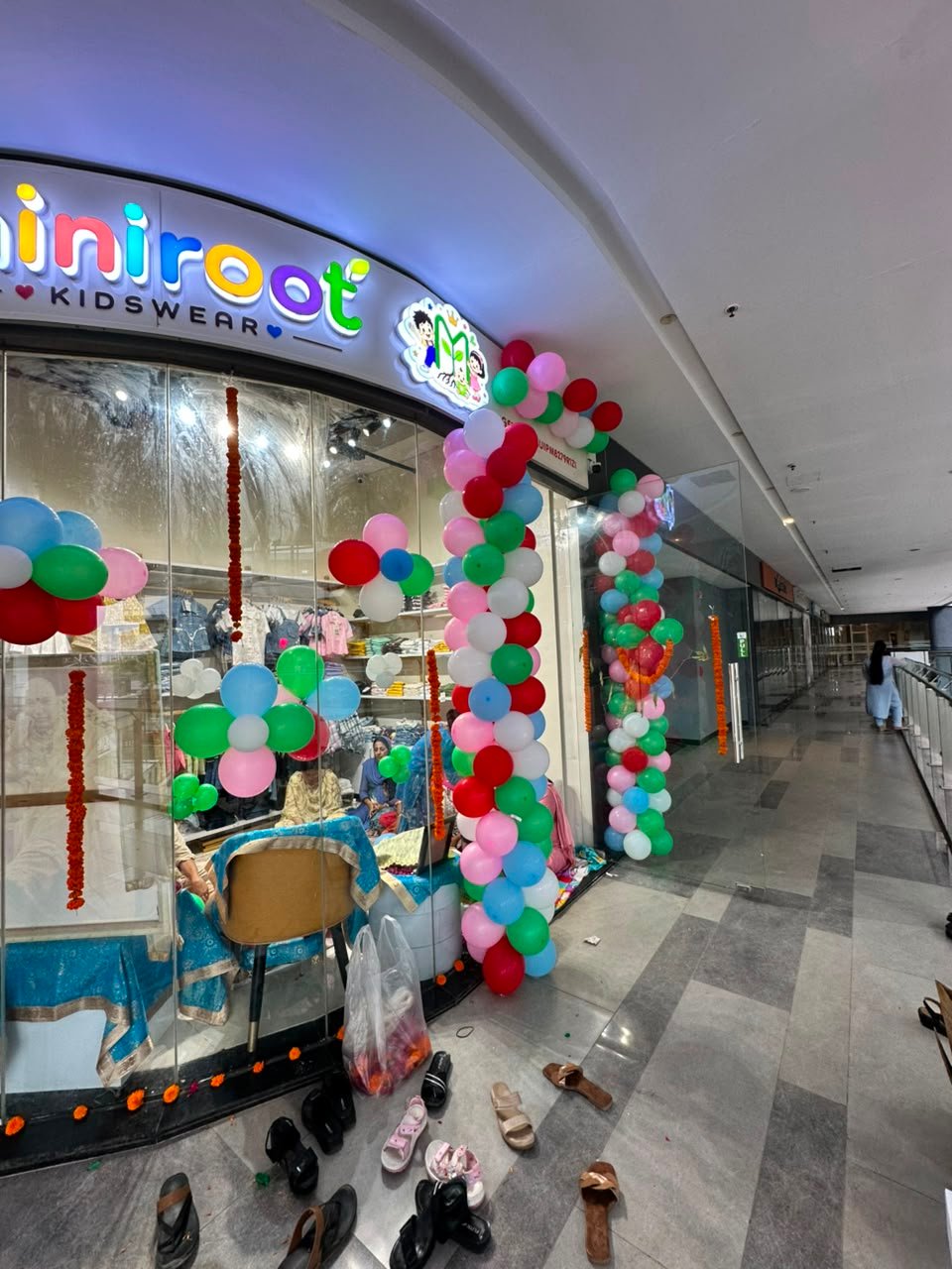 Corporate Milestone & Office Brand Color Themed Balloon Arch (Design #41) - Corporate & Business in Gurugram