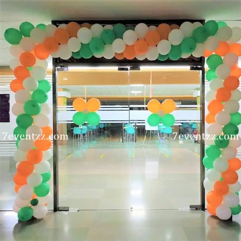 Patriotic Tri-Color National Pride Stage Decoration (Design #02) - Festivals in Gurugram
