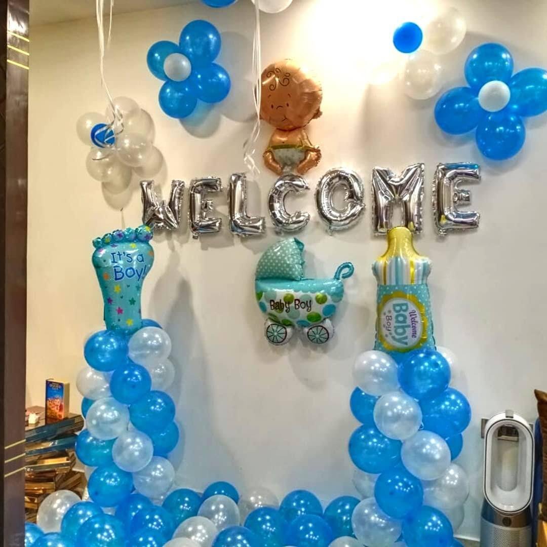 Welcome Baby Joy Pastel Pink Cradle Decoration (Design #22) - Baby & Family in Gurugram