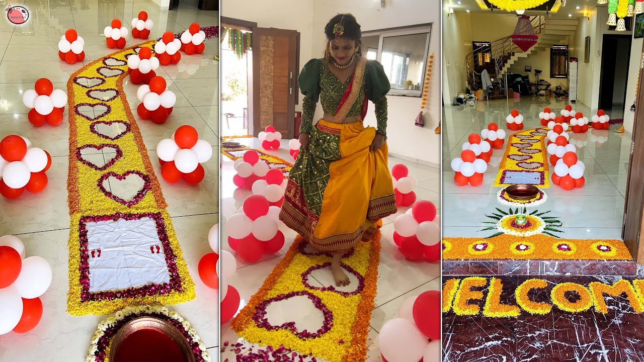Welcome Baby Joy Gender Neutral Yellow/Green Balloon Ring / Hoop (Design #83) - Baby & Family in Gurugram